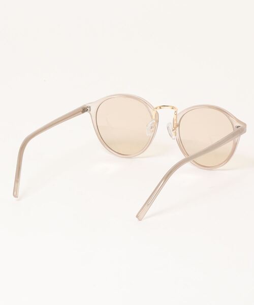 MADEMOISELLE ROPE'（マドモアゼル ロペ）の「メタルブリッジUVカットボストンサングラス（サングラス・レディース・ダークブラウン/グレー・FREE）」の4枚目の写真