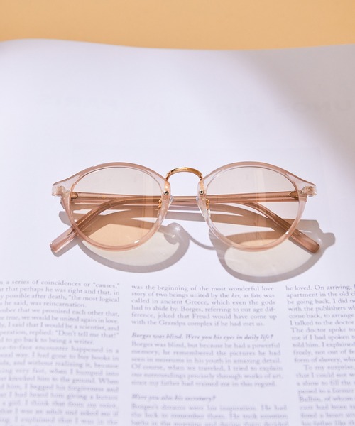 MADEMOISELLE ROPE'（マドモアゼル ロペ）の「メタルブリッジUVカットボストンサングラス（サングラス・レディース・ダークブラウン/グレー・FREE）」の2枚目の写真