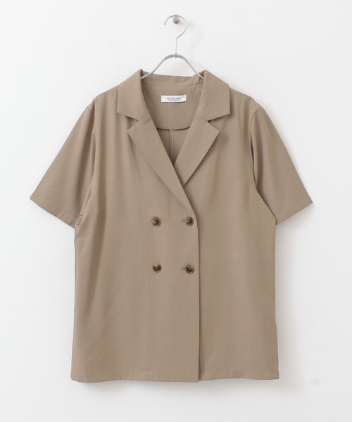 URBAN RESEARCH Sonny Label（アーバンリサーチサニーレーベル）の「オープンカラーシャツジャケット（その他アウター・レディース・ブラウン/ピンク系その他・FREE）」の11枚目の写真