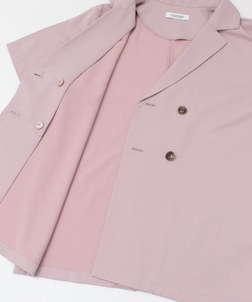 URBAN RESEARCH Sonny Label（アーバンリサーチサニーレーベル）の「オープンカラーシャツジャケット（その他アウター・レディース・ブラウン/ピンク系その他・FREE）」の14枚目の写真