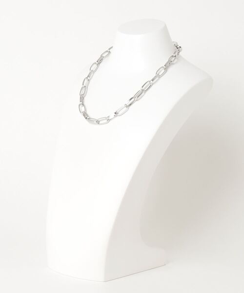 Chikashitsu +(チカシツプラス)の「【Chikashitsu +】set pearl chain necklace(ネックレス・メンズ・シルバー・ONE SIZE)」の7枚目の写真