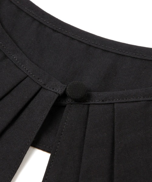 niko and...（ニコアンド）の「【9/2 ヒルナンデスOA放映アイテム】オリジナルタック付け襟（付け襟・レディース・ホワイト/ブラック・0）」の7枚目の写真