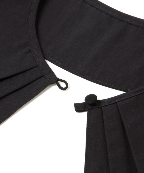 niko and...（ニコアンド）の「【9/2 ヒルナンデスOA放映アイテム】オリジナルタック付け襟（付け襟・レディース・ホワイト/ブラック・0）」の8枚目の写真