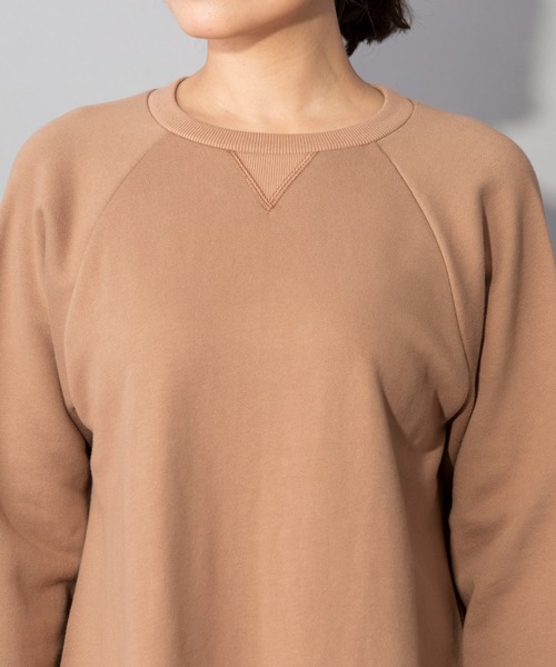 Munich（ミューニック）の「フレンチテリー×リンクルサテン　ドッキングワンピース（ワンピース・レディース・ブラック/グレー/キャメル・FREE）」の9枚目の写真