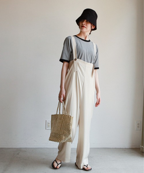 feepur（フェピュール）の「配色パイピング細ボーダーTee（Tシャツ/カットソー・レディース・ブラック/ブルー/クリーム/ブルーグレー・MEDIUM）」の11枚目の写真