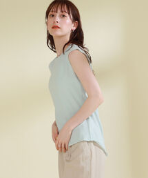 Ray BEAMS | Ray BEAMS High Basic / ノースリーブ Tシャツ(Tシャツ/カットソー)