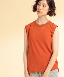 Ray BEAMS | Ray BEAMS High Basic / ノースリーブ Tシャツ(Tシャツ/カットソー)