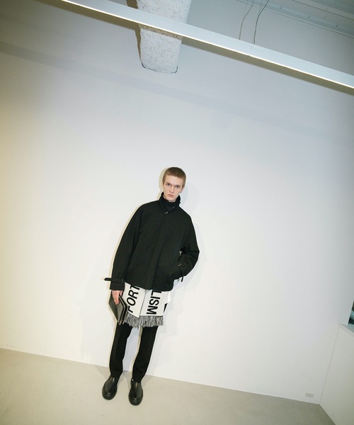 ATTACHMENT（アタッチメント）の「WOOL GABARDINE FLIGHT JACKET（ブルゾン・メンズ・ブラック/グレー系その他・1/2/3）」の11枚目の写真