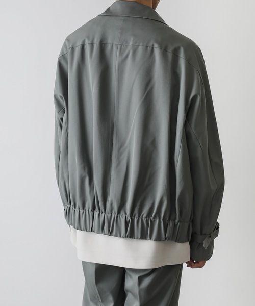 ATTACHMENT（アタッチメント）の「WOOL GABARDINE FLIGHT JACKET（ブルゾン・メンズ・ブラック/グレー系その他・1/2/3）」の21枚目の写真