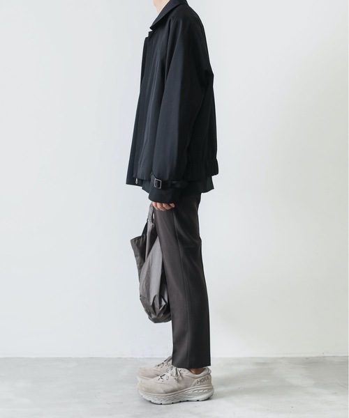 ATTACHMENT（アタッチメント）の「WOOL GABARDINE FLIGHT JACKET（ブルゾン・メンズ・ブラック/グレー系その他・1/2/3）」の16枚目の写真
