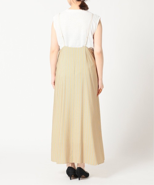 SLOBE IENA(スローブイエナ)の「フレアキャミワンピース【手洗い可能】◆(ワンピース・レディース・ブラック/ベージュ/アイボリー・36/38)」の10枚目の写真