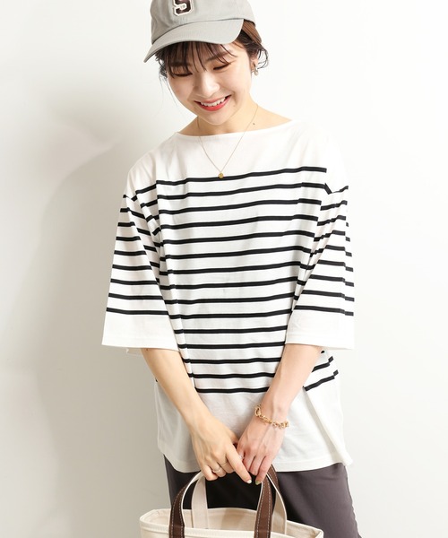 【新品タグ付き】SLOBE IENA ハーフスリーブプルオーバー SLOBE IENA｜《追加》ラメ裏毛ハーフスリーブプルオーバー