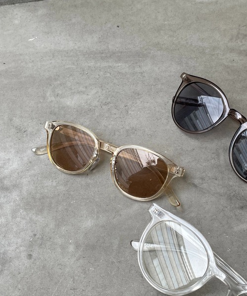 CAPRICIEUX LE'MAGE（カプリシューレマージュ）の「カラーレンズサングラス　ベージュ（サングラス・レディース・ベージュ・FREE）」の8枚目の写真