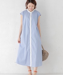 URBAN RESEARCH Sonny Label | バンドカラーシャツワンピース(シャツワンピース)