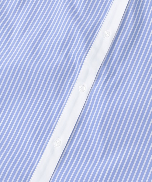 URBAN RESEARCH Sonny Label(アーバンリサーチサニーレーベル)の「バンドカラーシャツワンピース(シャツワンピース・レディース・ブルー/サックスブルー・FREE)」の16枚目の写真