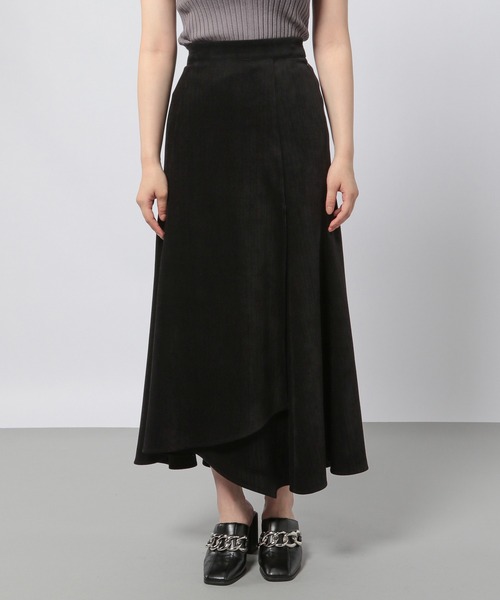 PAGEBOY(ページボーイ)の「スモークベロアマーメイドスカート(スカート・レディース・ブラック/ブルー系その他/グレイッシュベージュ/グリーン系その他・FREE)」の13枚目の写真