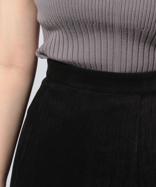 PAGEBOY(ページボーイ)の「スモークベロアマーメイドスカート(スカート・レディース・ブラック/ブルー系その他/グレイッシュベージュ/グリーン系その他・FREE)」の6枚目の写真