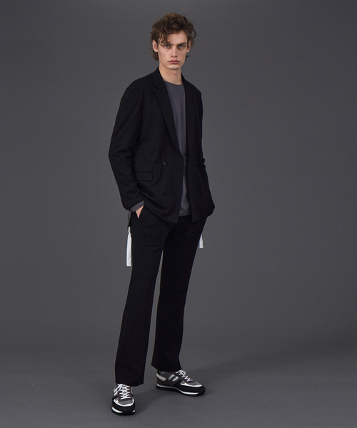 5351 POUR LES HOMMES（ゴーサンゴーイチプールオム）の「【別注/ZDA】レザーライン スニーカー 2200PH（スニーカー・メンズ・ブラック/グレー・44/40/41/42/43/45）」の3枚目の写真