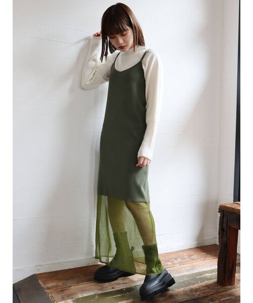 MURUA(ムルーア)の「タンクソールミドルブーツ(ブーツ・レディース・ブラック/ブラウン・35/36/37)」の17枚目の写真