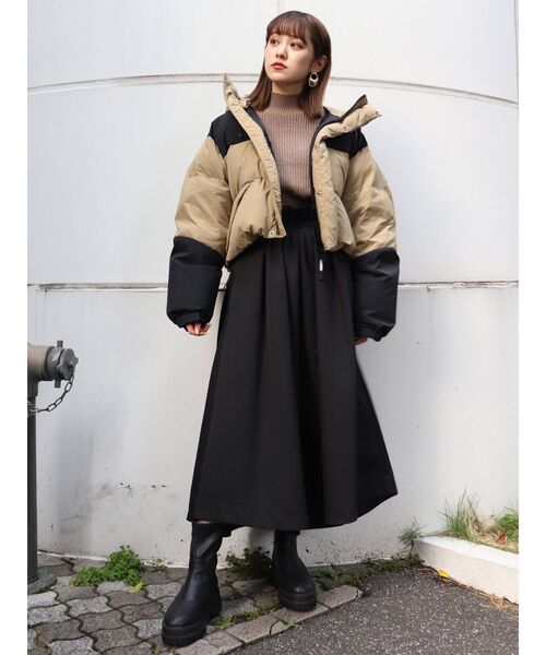 MURUA(ムルーア)の「タンクソールミドルブーツ(ブーツ・レディース・ブラック/ブラウン・35/36/37)」の19枚目の写真