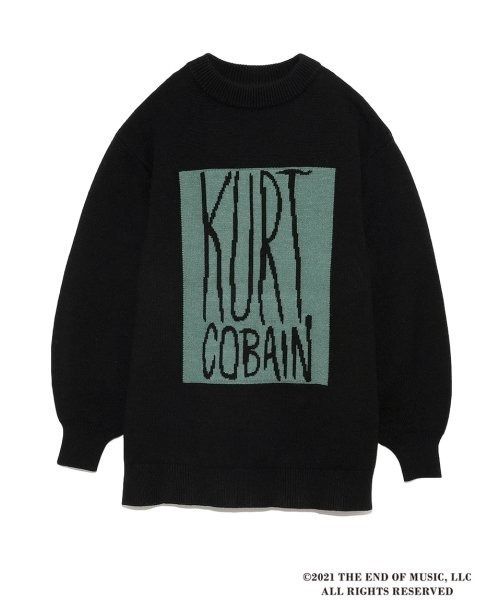 SNIDEL - 未使用 snidel ジャガードニット 17aw SNIDEL（スナイデル）の「【SNIDEL feat.KURT COBAIN