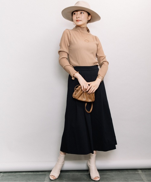 ELVENCE DEUX(エルベンスドゥ)の「アルガン*スカーチョ(その他パンツ・レディース・ネイビー/チェック/ベージュ・SMALL/LARGE/MEDIUM)」の15枚目の写真