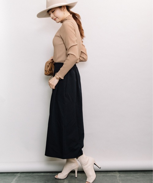 ELVENCE DEUX(エルベンスドゥ)の「アルガン*スカーチョ(その他パンツ・レディース・ネイビー/チェック/ベージュ・SMALL/LARGE/MEDIUM)」の17枚目の写真