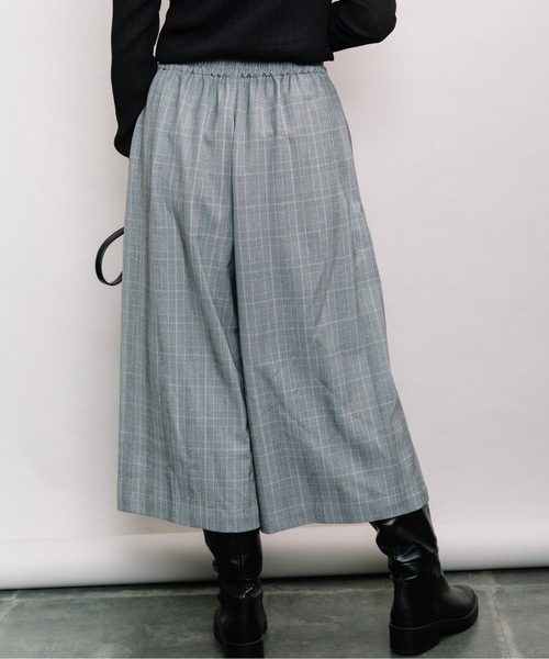 ELVENCE DEUX(エルベンスドゥ)の「アルガン*スカーチョ(その他パンツ・レディース・ネイビー/チェック/ベージュ・SMALL/LARGE/MEDIUM)」の22枚目の写真