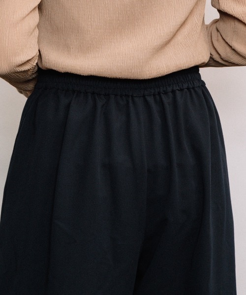 ELVENCE DEUX(エルベンスドゥ)の「アルガン*スカーチョ(その他パンツ・レディース・ネイビー/チェック/ベージュ・SMALL/LARGE/MEDIUM)」の6枚目の写真