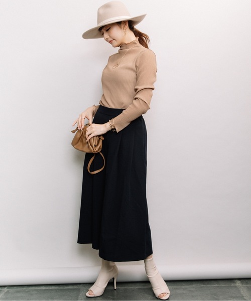 ELVENCE DEUX(エルベンスドゥ)の「アルガン*スカーチョ(その他パンツ・レディース・ネイビー/チェック/ベージュ・SMALL/LARGE/MEDIUM)」の16枚目の写真
