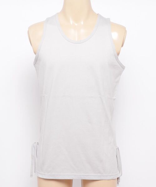 Toironier（トワロニエ）の「Toironier/トワロニエ/Loose Tank Top/ルーズタンクトップ（タンクトップ・メンズ・ホワイト/シルバー・FREE）」の11枚目の写真