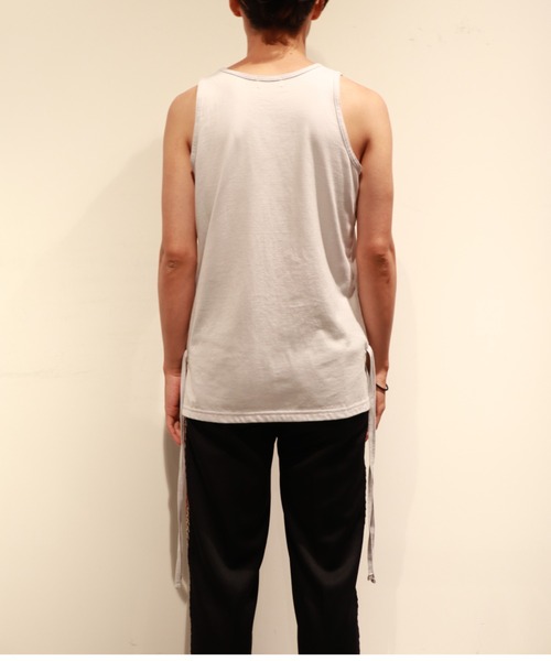 Toironier（トワロニエ）の「Toironier/トワロニエ/Loose Tank Top/ルーズタンクトップ（タンクトップ・メンズ・ホワイト/シルバー・FREE）」の5枚目の写真