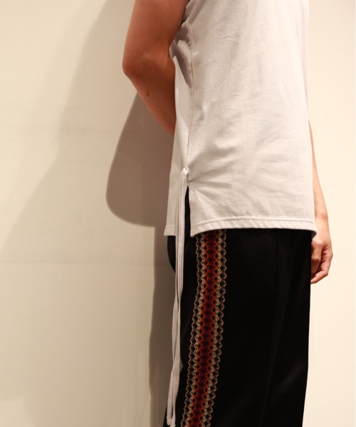 Toironier（トワロニエ）の「Toironier/トワロニエ/Loose Tank Top/ルーズタンクトップ（タンクトップ・メンズ・ホワイト/シルバー・FREE）」の3枚目の写真