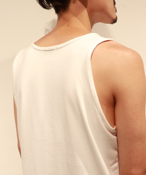 Toironier（トワロニエ）の「Toironier/トワロニエ/Loose Tank Top/ルーズタンクトップ（タンクトップ・メンズ・ホワイト/シルバー・FREE）」の7枚目の写真
