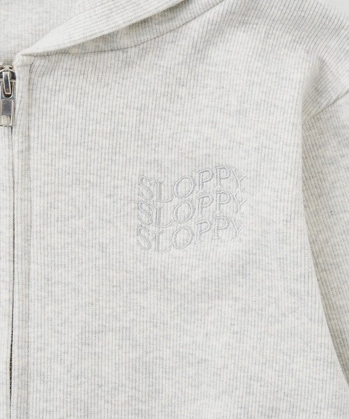 WHO'S WHO gallery(フーズフーギャラリー)の「【SLOPPY/スロッピー】チビパーカ(パーカー・レディース・ブラック/オートミール/サックスブルー/ミント/ブラウン・FREE)」の11枚目の写真