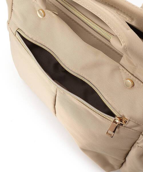 DRESKIP（ドレスキップ）の「◆ふっくら2WAYトート（トートバッグ・レディース・ブラック/ベージュ/グレー/ブラウン系その他/ブラック系3/ベージュ系・00）」の8枚目の写真