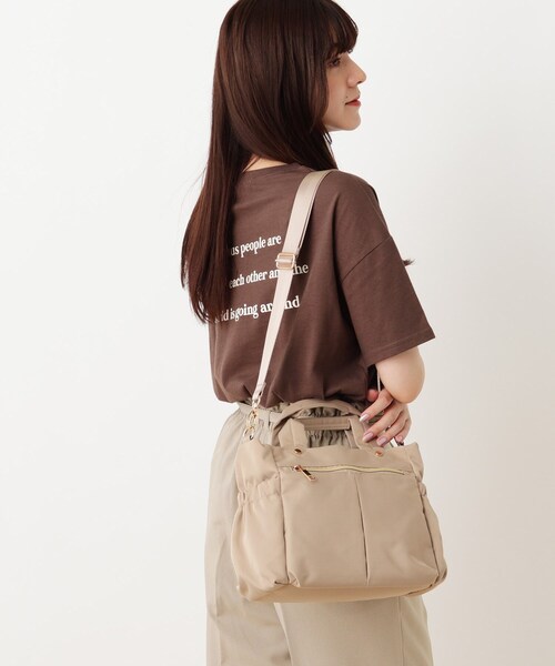 DRESKIP（ドレスキップ）の「◆ふっくら2WAYトート（トートバッグ・レディース・ブラック/ベージュ/グレー/ブラウン系その他/ブラック系3/ベージュ系・00）」の11枚目の写真