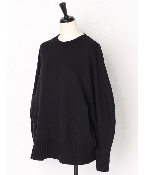 BEARDSLEY（ビアズリー）の「変形ドルマントレーナー（Tシャツ/カットソー・レディース・グレー/ホワイト/ブラック・FREE）」の5枚目の写真