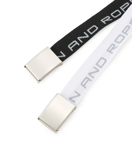 パンチングロゴ ガチャベルト JUN&ROPE' ジュンアンドロペ