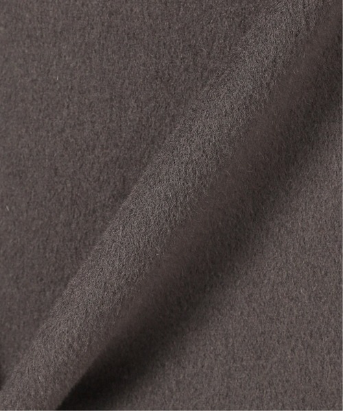 La TOTALITE(ラトータリテ)の「ウールナイロンリバーバックフレアコート◆(ノーカラーコート・レディース・グレー/ピンク/ナチュラル・34/36/38)」の5枚目の写真