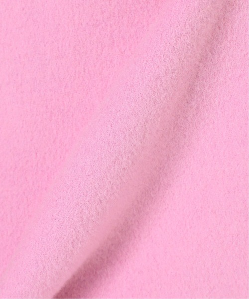 La TOTALITE(ラトータリテ)の「ウールナイロンリバーバックフレアコート◆(ノーカラーコート・レディース・グレー/ピンク/ナチュラル・34/36/38)」の19枚目の写真