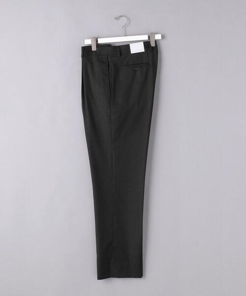 ＜CARUSO（カルーゾ）＞ グレー 1プリーツ パンツ