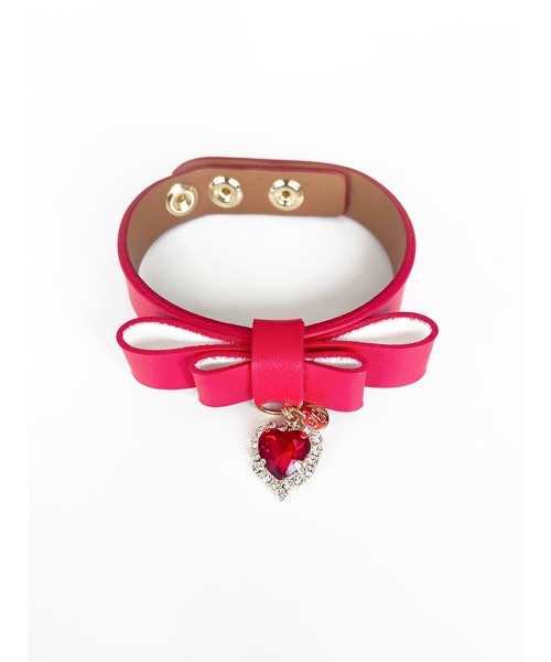 Honey Salon（ハニーサロン）の「【11色展開】my favoriteリボンブレス（ブレスレット・レディース・オレンジ/ピンク/ブラック/ライトグリーン/イエロー/ラベンダー/ベージュ/ホワイト/サックスブルー/ピンクベージュ/レッド・FREE）」の10枚目の写真