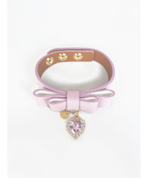 Honey Salon（ハニーサロン）の「【11色展開】my favoriteリボンブレス（ブレスレット・レディース・オレンジ/ピンク/ブラック/ライトグリーン/イエロー/ラベンダー/ベージュ/ホワイト/サックスブルー/ピンクベージュ/レッド・FREE）」の8枚目の写真