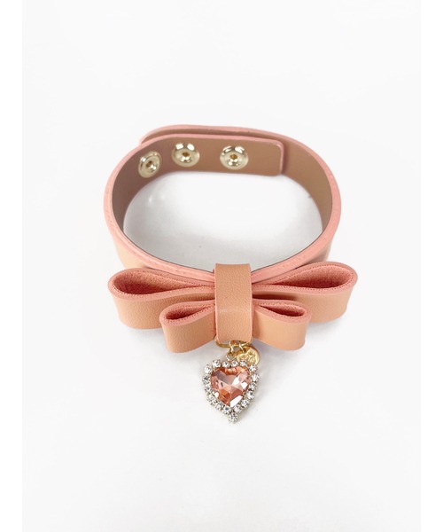 Honey Salon（ハニーサロン）の「【11色展開】my favoriteリボンブレス（ブレスレット・レディース・オレンジ/ピンク/ブラック/ライトグリーン/イエロー/ラベンダー/ベージュ/ホワイト/サックスブルー/ピンクベージュ/レッド・FREE）」の11枚目の写真