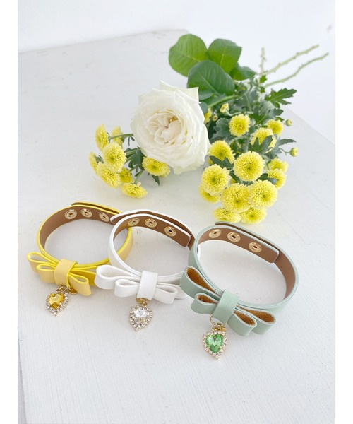 Honey Salon（ハニーサロン）の「【11色展開】my favoriteリボンブレス（ブレスレット・レディース・オレンジ/ピンク/ブラック/ライトグリーン/イエロー/ラベンダー/ベージュ/ホワイト/サックスブルー/ピンクベージュ/レッド・FREE）」の18枚目の写真