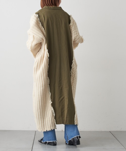 etsinta（エシンタ）の「【etsinta/エシンタ】ARMYリメイクニット