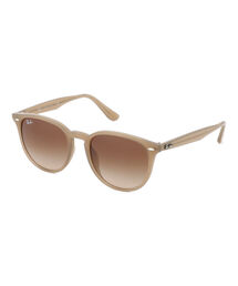 【正規品・美品】Ray-Banサングラス ベージュ系 丸型フレーム ケース付き rb2180f-616613-49_1.jpg