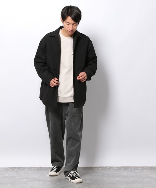 LAKOLE(ラコレ)の「スリーブライン裏毛スウェットプルオーバー / 237577(スウェット・メンズ・アイボリー/ブラウン系その他/グリーン・LARGE/MEDIUM)」の17枚目の写真