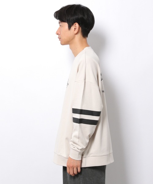 LAKOLE(ラコレ)の「スリーブライン裏毛スウェットプルオーバー / 237577(スウェット・メンズ・アイボリー/ブラウン系その他/グリーン・LARGE/MEDIUM)」の20枚目の写真